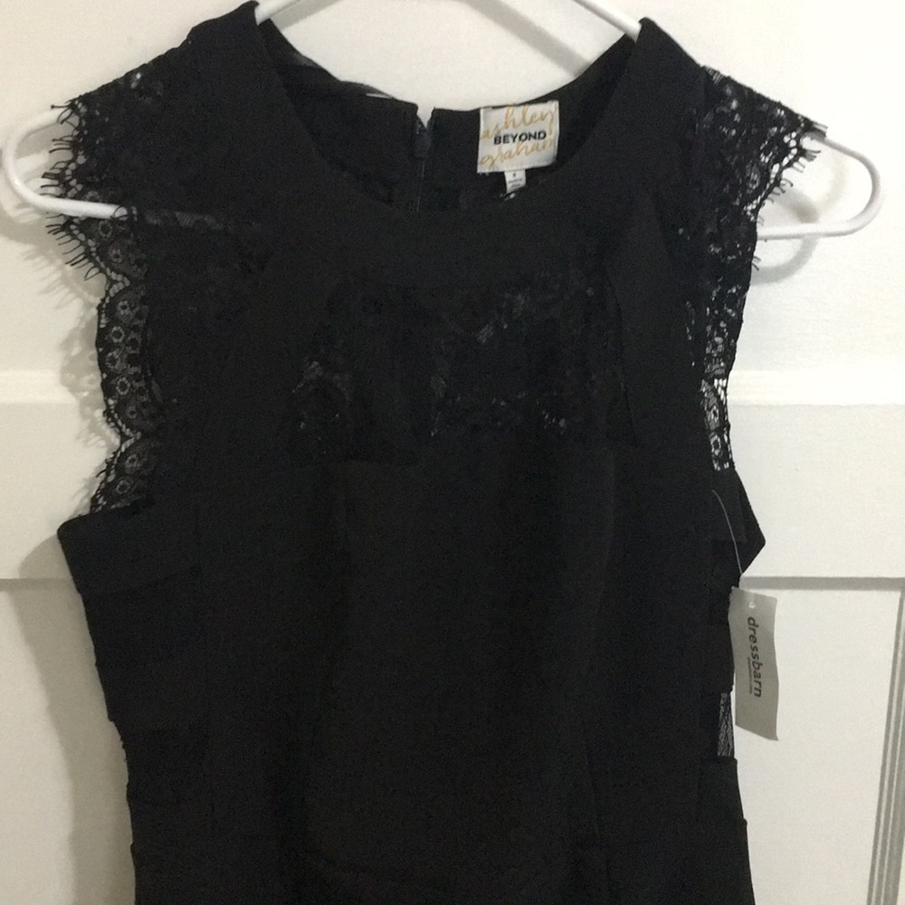 NWT Sexy Knee length new black cocktail dress. - Picture 4 of 8